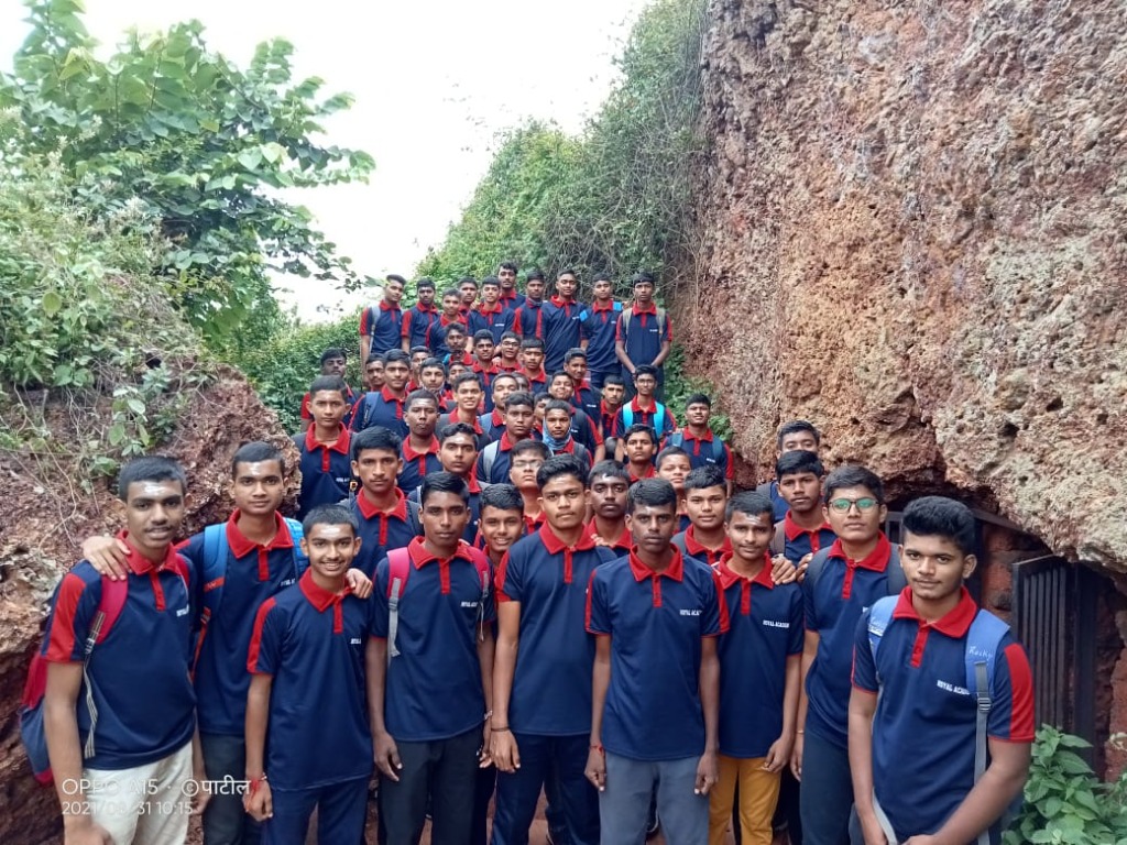 ROPA cadets posing in group at the Dandoba Hills hillside training grounds